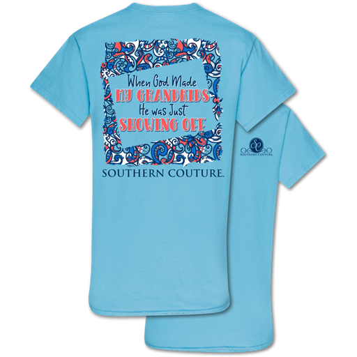 Southern Couture Classic God Made Grandkids T-Shirt