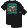 Southern Couture Leopard Elephant Comfort Colors T-Shirt