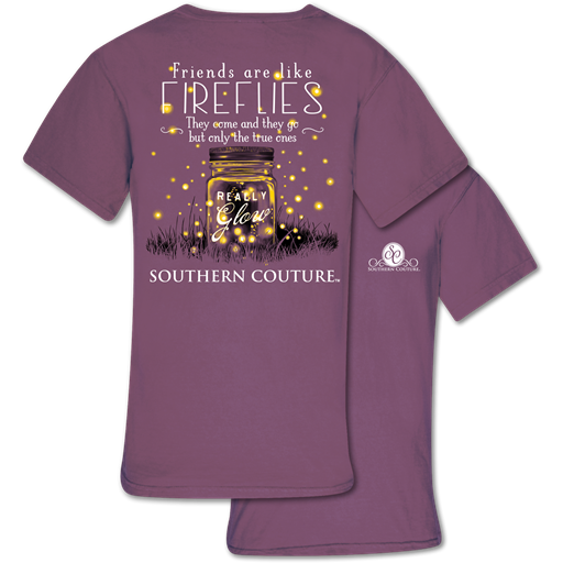 Southern Couture Friends Like FireFlies Mason Comfort Colors T-Shirt