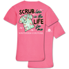 Southern Couture Scrub Livin&#39; Nurse Comfort Colors T-Shirt