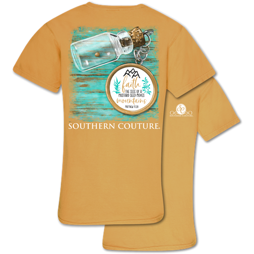 Southern Couture Size of A Mustard Seed Faith Comfort Colors T-Shirt