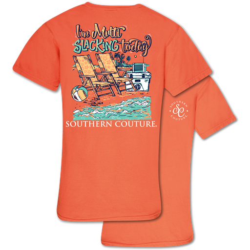 Southern Couture Multi-Slacking Today Comfort Colors T-Shirt