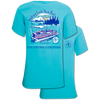 Southern Couture Floats Your Boat Lake Comfort Colors T-Shirt