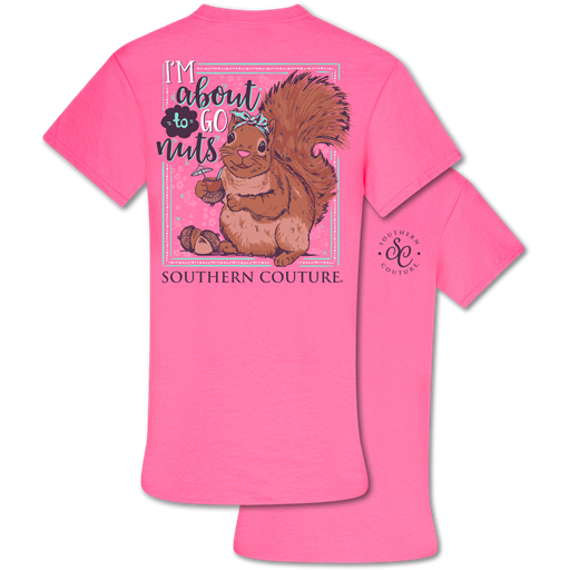 Southern Couture Classic Collection I'm Bout to Go Nuts Squirrel T-Shirt