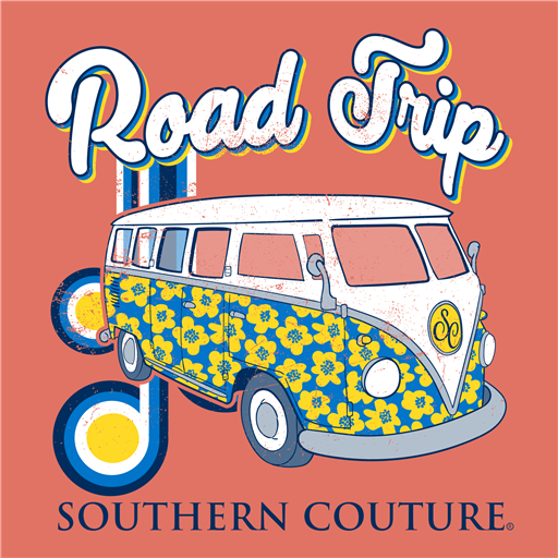 SALE Southern Couture Classic Collection Road Trip Bus T-Shirt