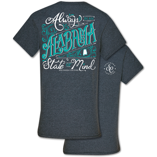 Southern Couture Classic Collection Alabama State Of Mind T-Shirt