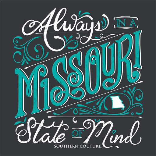 Southern Couture Classic Collection Missouri State Of Mind T-Shirt