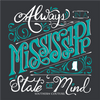 Southern Couture Classic Collection Mississippi State Of Mind T-Shirt