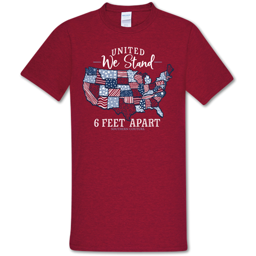 Southern Couture Soft Collection USA United We Stand T-Shirt