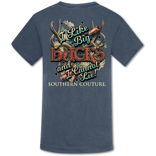 Southern Couture Like Big Bucks Fall Comfort Colors T-Shirt