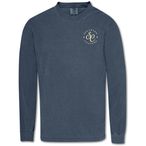 SALE Southern Couture Like Big Bucks Fall Comfort Colors Long Sleeve T-Shirt