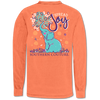 SALE Southern Couture Spread Joy Elephant Comfort Colors Long Sleeve T-Shirt
