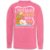 Southern Couture God Bless Southern Girls Comfort Colors Long Sleeve T-Shirt