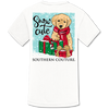 SALE Southern Couture Snow Cute Holiday Comfort Colors T-Shirt