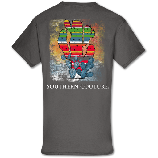 SALE Southern Couture Classic Serape Cactus T-Shirt