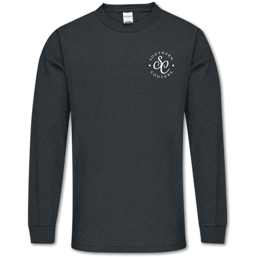 Southern Couture Classic Merry &amp; Bright Holiday Long Sleeve T-Shirt