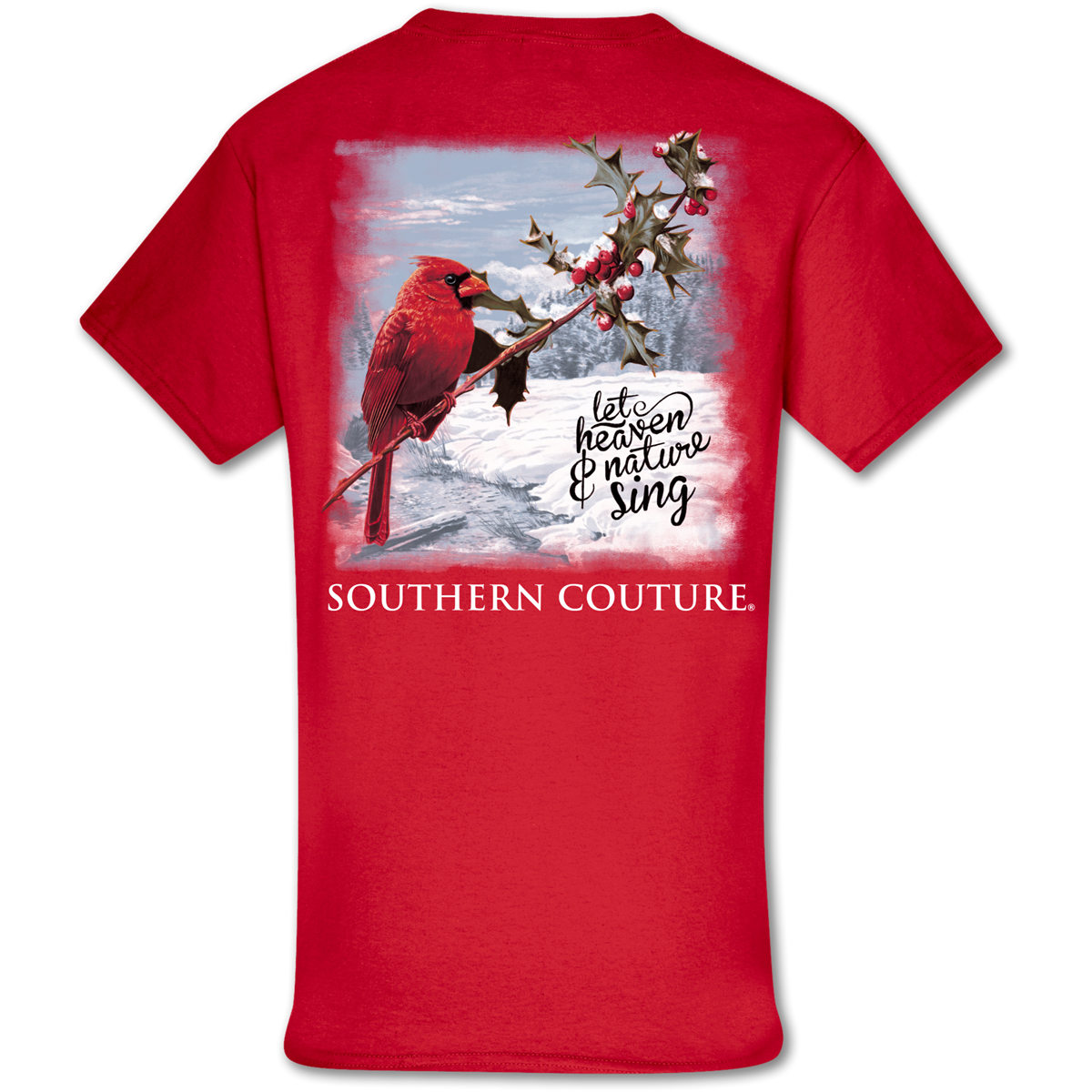 Southern Couture Classic Heaven &amp; Nature Holiday T-Shirt