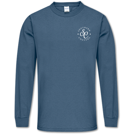 SALE Southern Couture Classic Rise &amp; Shine Sunflower Long Sleeve T-Shirt