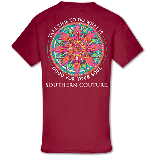 Southern Couture Classic Good For Soul Mandala T-Shirt