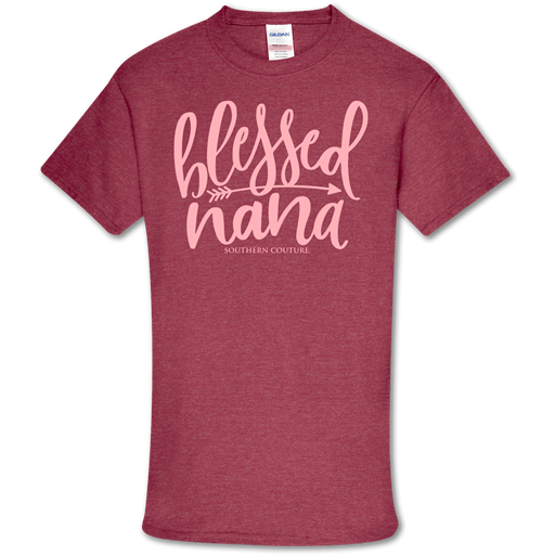 Southern Couture Soft Collection Blessed Nana Arrow T-Shirt