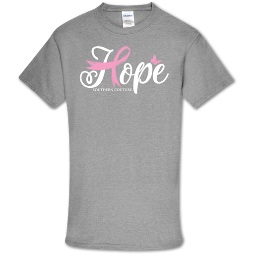 Southern Couture Soft Collection Hope Cancer T-Shirt
