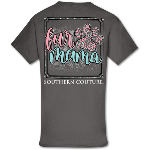 Southern Couture Classic Fur Mama Paw T-Shirt