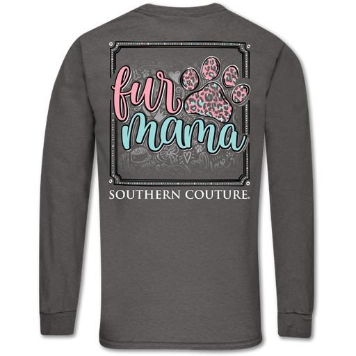 SALE Southern Couture Classic Fur Mama Paw Long Sleeve T-Shirt