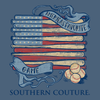 Southern Couture Classic Americas Favorite Game Baseball T-Shirt