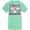 SALE Southern Couture Sunshine &amp; Lake Water Comfort Colors T-Shirt