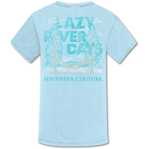 SALE Southern Couture Lazy River Days Comfort Colors T-Shirt