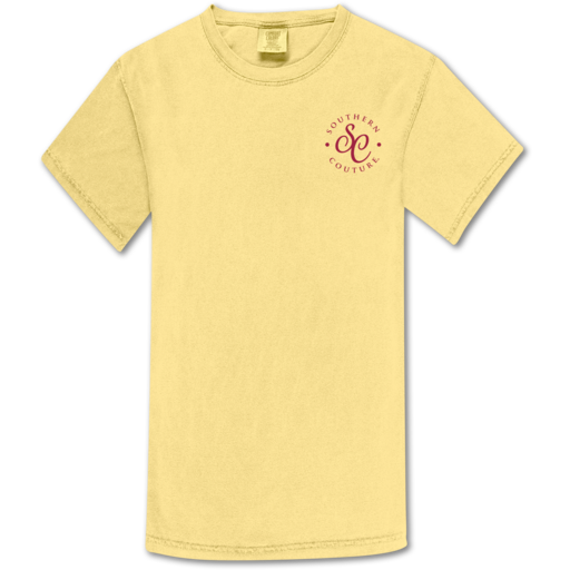 Southern Couture Livin My Best Life Beach Comfort Colors T-Shirt