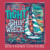 Southern Couture Classic Tight Ship Wreck Mom T-Shirt