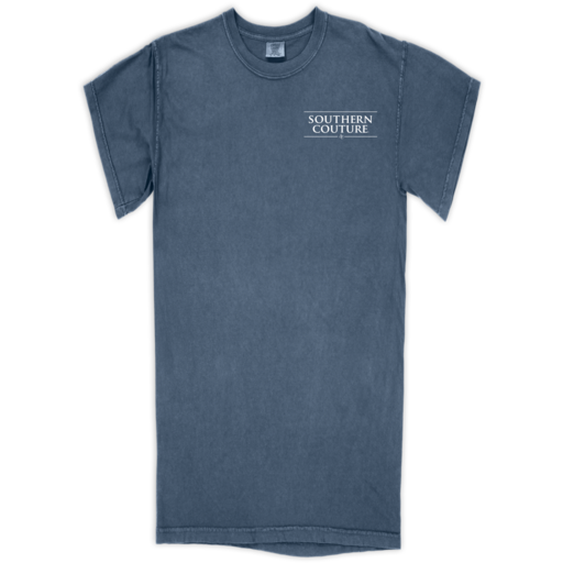 Southern Couture Flip Flops &amp; Boat Docks Comfort Colors T-Shirt