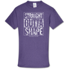 Southern Couture Soft Collection Straight Outta Shape front print T-Shirt