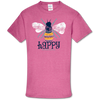 Southern Couture Soft Collection Bee Happy front print T-Shirt