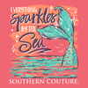 Southern Couture Classic Everything Sparkles Mermaid T-Shirt