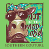 Southern Couture Classic Not in the Mood Cow T-Shirt