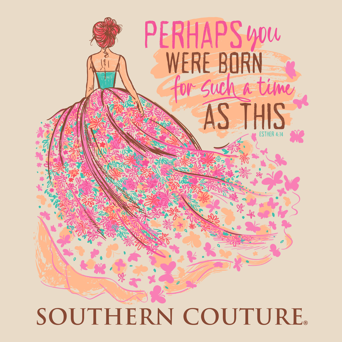 Southern Couture Classic Perhaps You Were Born T-Shirt