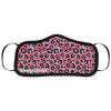 SALE Southern Couture Preppy Coral Leopard Protective Mask