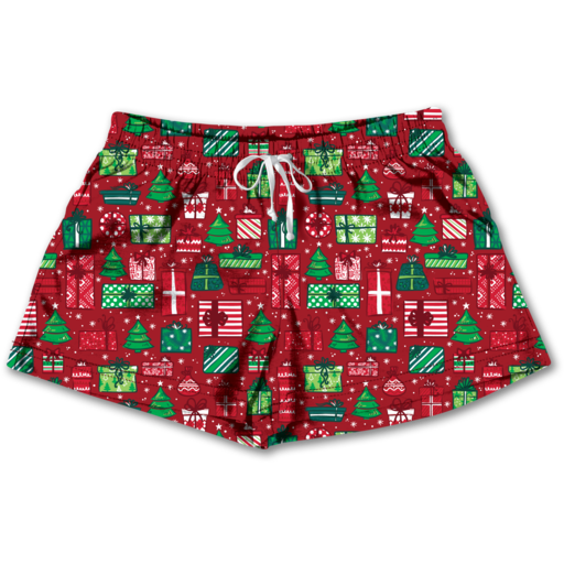 Southern Couture Christmas Presents Lounge Shorts