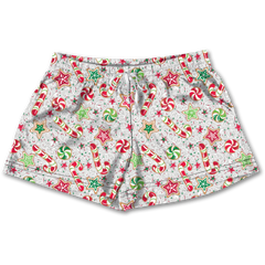 Southern Couture Christmas Candy Lounge Shorts