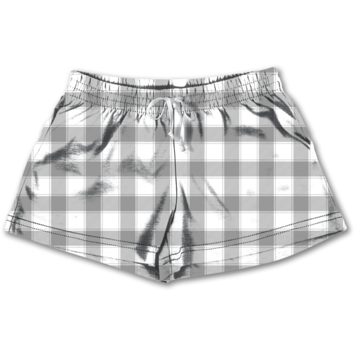 Southern Couture Preppy Plaid Lounge Shorts