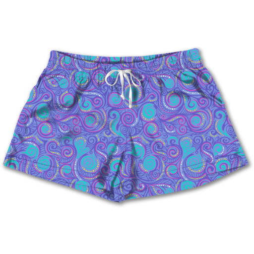 Southern Couture Preppy Swirl Lounge Shorts