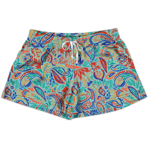 Southern Couture Western Paisley Lounge Shorts