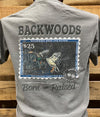 Backwoods Born &amp; Raised Duck Stamp Comfort Colors Unisex T Shirt