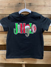 Southern Chics Christmas Holiday Jingle Santa Hat Toddler Youth Bright T Shirt