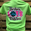 Southern Chics Cheerleader Cheer Love Go Team Girlie Bright T Shirt