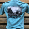 Backwoods Born &amp; Raised Barn Deer Buck Country Comfort Colors Bright Unisex T Shirt