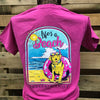 SALE Southern Chics Apparel Life&#39;s a Beach Dog Comfort Colors Girlie Bright T Shirt