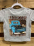 Backwoods Born & Raised  Lab Dog Truck Bright Unisex Toddler Youth T Shirt